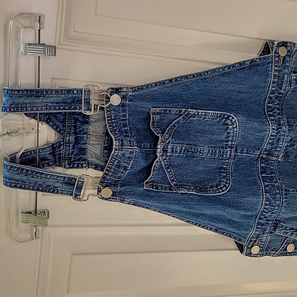 GAP Women’s Blue Denim Overalls Sz. S - Picture 2 of 10